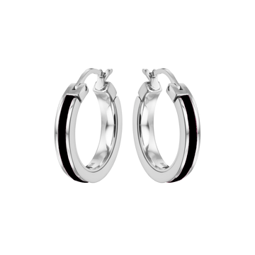 WEWA SINGLE BLACK HOOPS