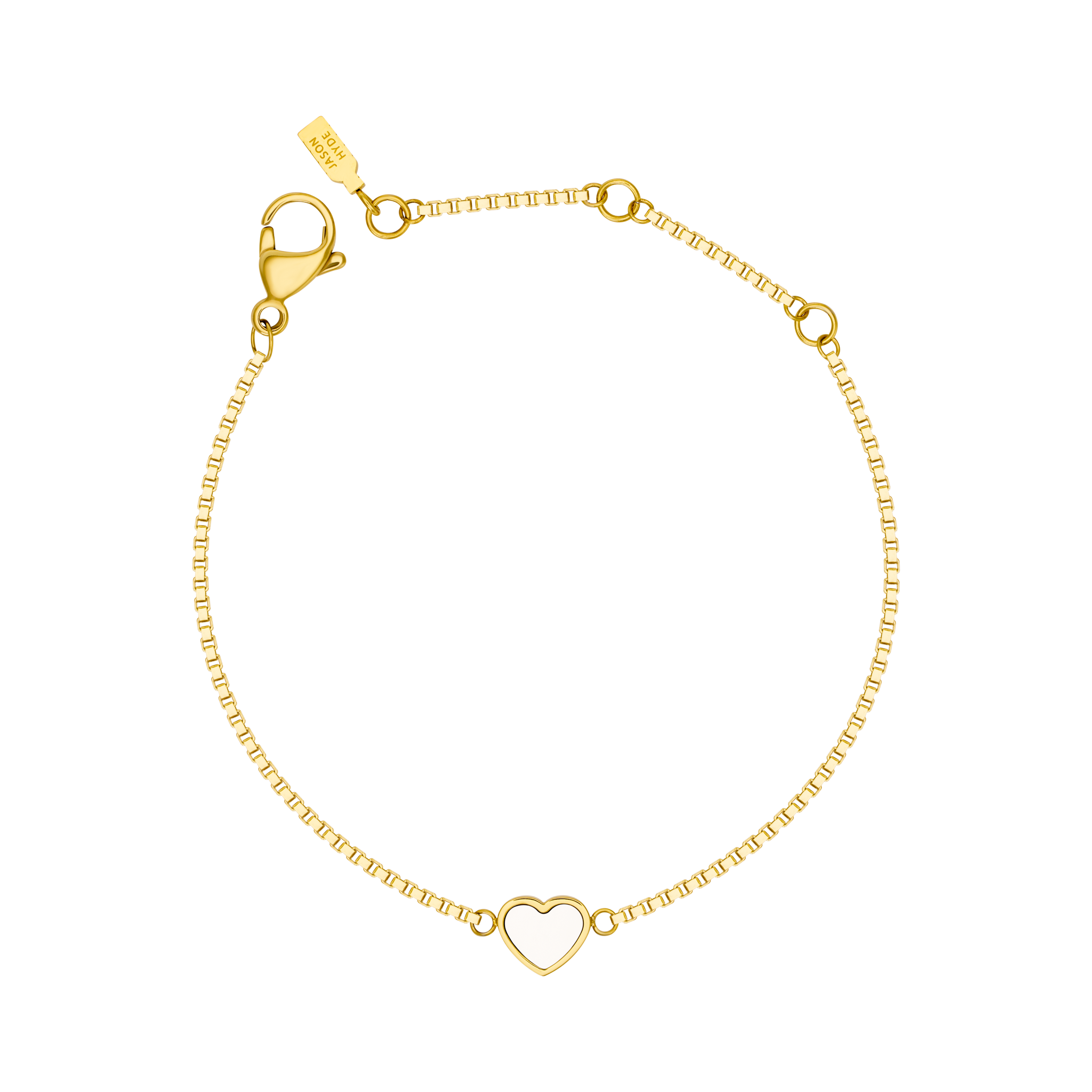 アクセサリー CTHY CHARM CHAIN BRACELET Pink Heart Chain Bracelet