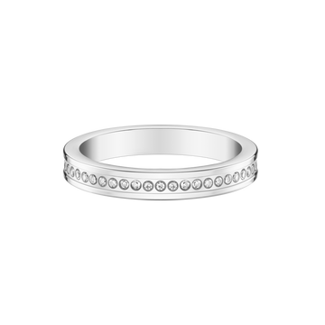 Stainless Steel Ring with Cubic Zirconia