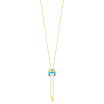 TURQUOISE CHIP NECKLACE