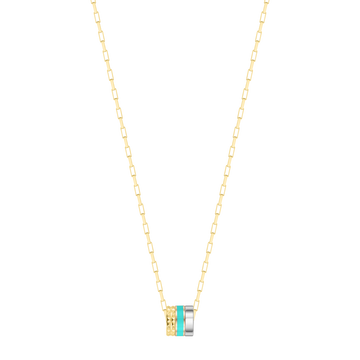 TURQUOISE CHIP NECKLACE