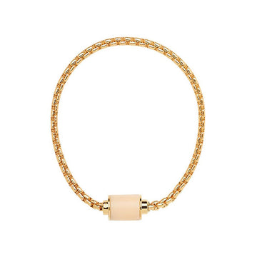 GOLD CHAIN WITH CHAMPAGNE CHIP MAGNET