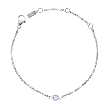 NEW WAVE WHITE 1 CHIP BRACELET