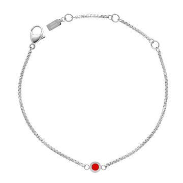 RED 1 CHIP BRACELET