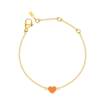 AMARE ORANGE CHIP BRACELET
