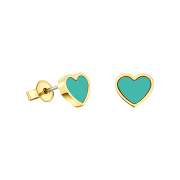 TURQUOISE CHIP EARRINGS
