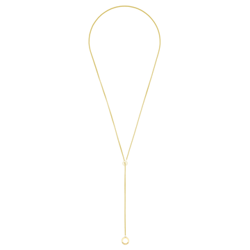 WHITE CHIP LARIAT