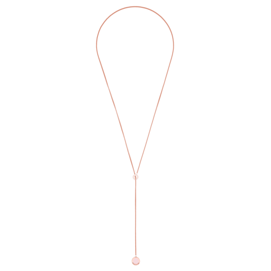 PINK CHIP LARIAT