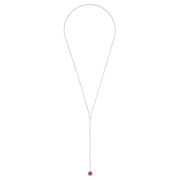 ROSE VIOLET CHIP LARIAT