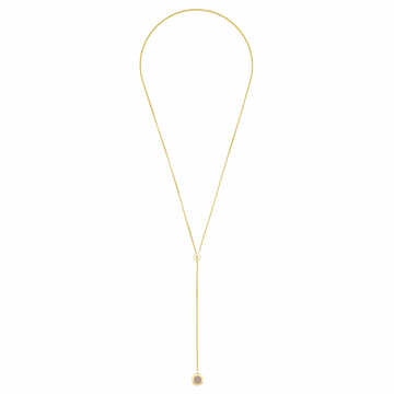 BEIGE CHIP LARIAT