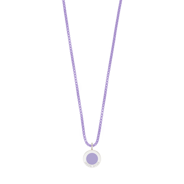 LAVENDER CHAIN LAVENDER CHIP NECKLACE