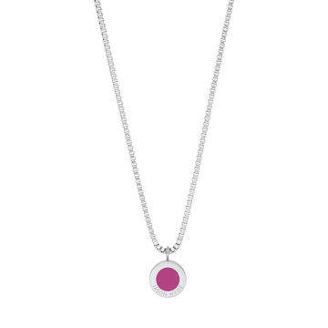 ROSE VIOLET CHIP NECKLACE
