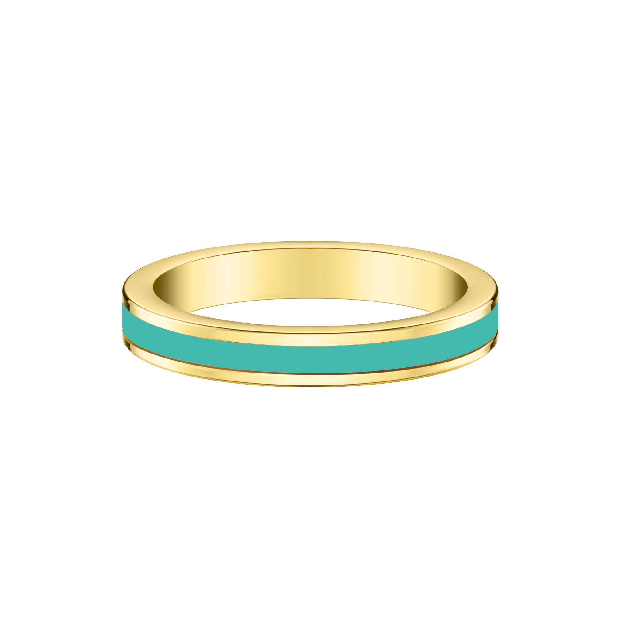 WEWA SINGLE TURQUOISE CHIP RING