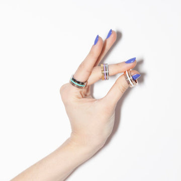 WEWA TUBE RASPBERRY WITH ZIRCONIA CHIP RING