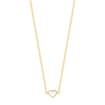 AMARE WHITE CHIP NECKLACE