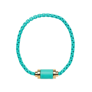 TURQUOISE CHAIN TURQUOISE CHIP MAGNET