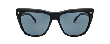 SUNGLASSES CALIPSO SHINY BLACK SMOKE LENS