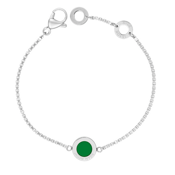 OCEAN GREEN CHIP BRACELET