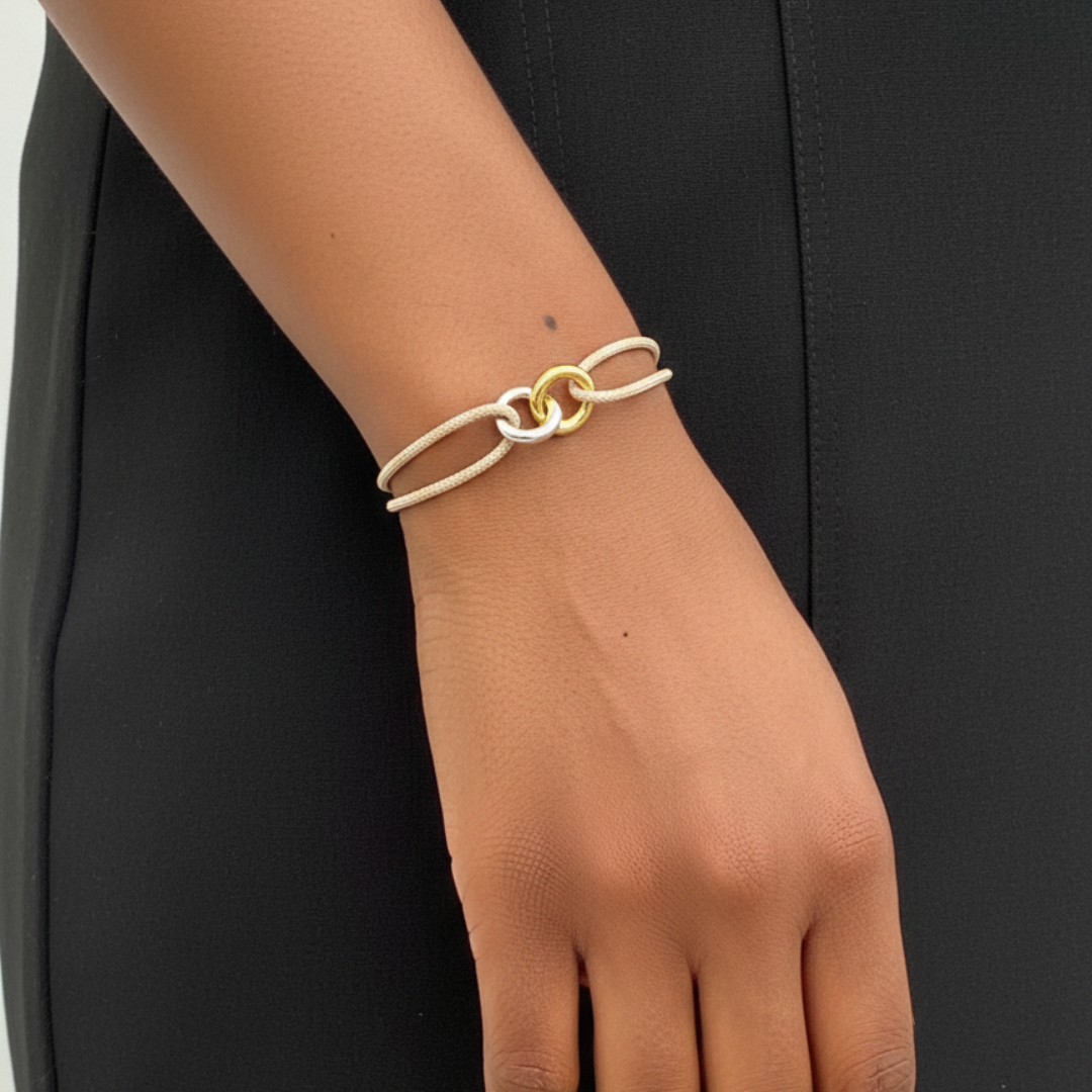 Durable recyclable cord bracelet