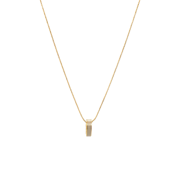 Beige Jason Hyde Wewa Circle Chip Necklace