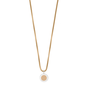 OCEAN BEIGE CHAIN BEIGE CHIP NECKLACE