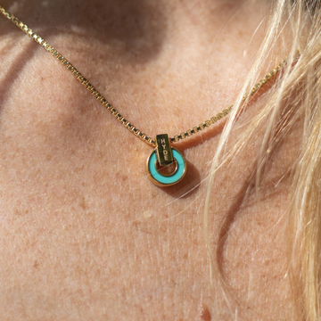 NEREIDA TURQUOISE CHIP NECKLACE