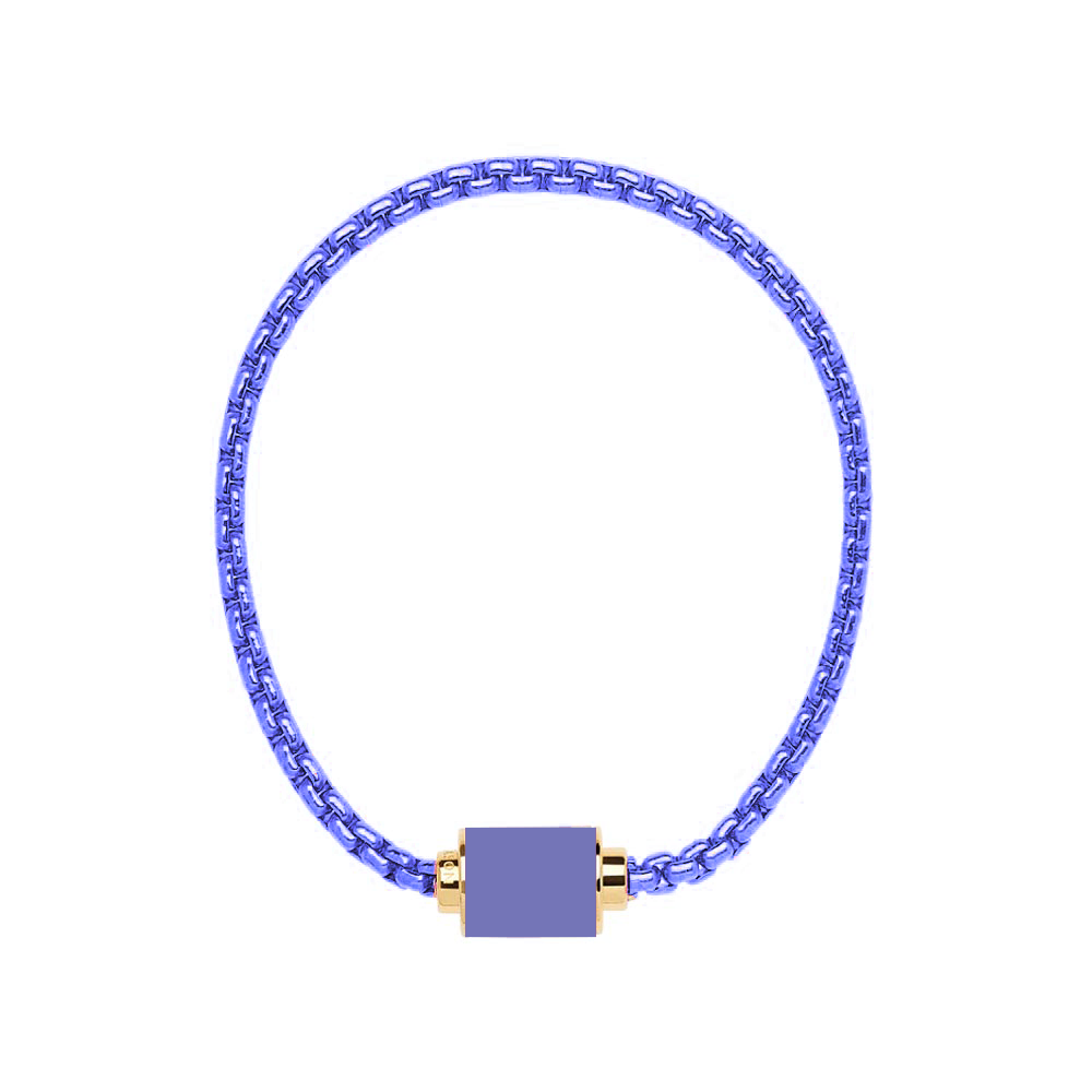 persian blue magnet bracelet with matching chain