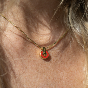 NEREIDA RED CHIP NECKLACE