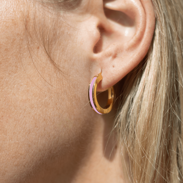 WEWA SINGLE FONDANT PINK HOOPS