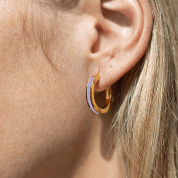 WEWA SINGLE LAVENDER HOOPS