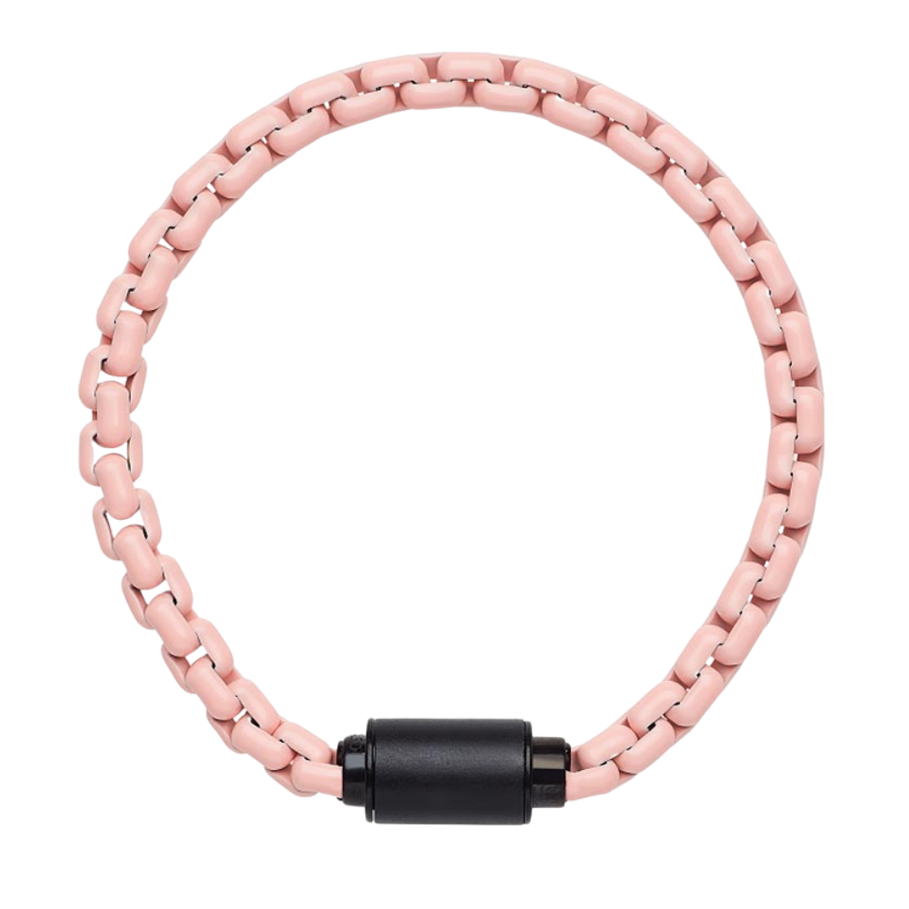 PINK CHAIN BLACK CHIP MAGNET