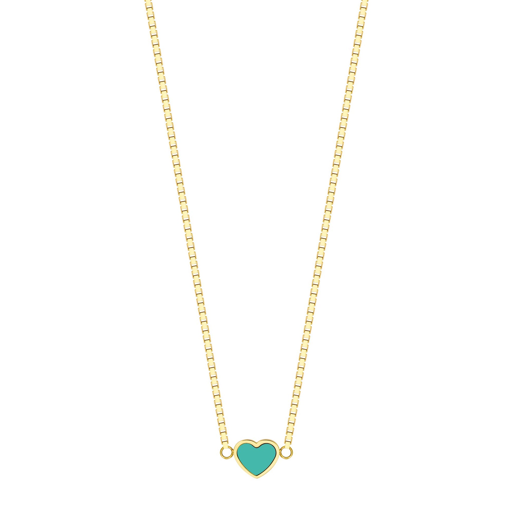 AMARE TURQUOISE CHIP NECKLACE