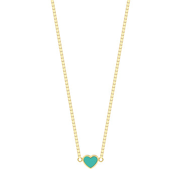 AMARE TURQUOISE CHIP NECKLACE
