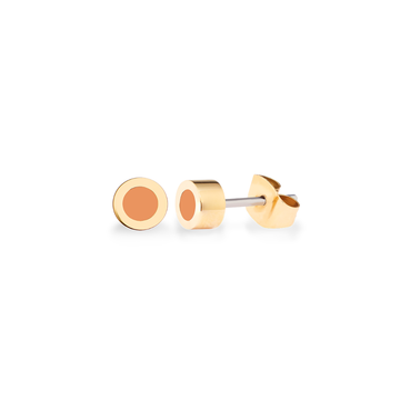 NEW WAVE APRICOT CHIP EARRINGS