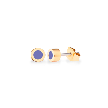 NEW WAVE PERSIAN BLUE CHIP EARRINGS