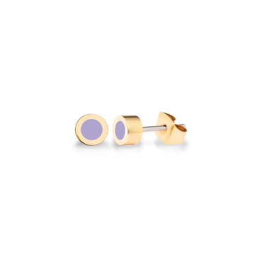 NEW WAVE LAVENDER CHIP EARRINGS