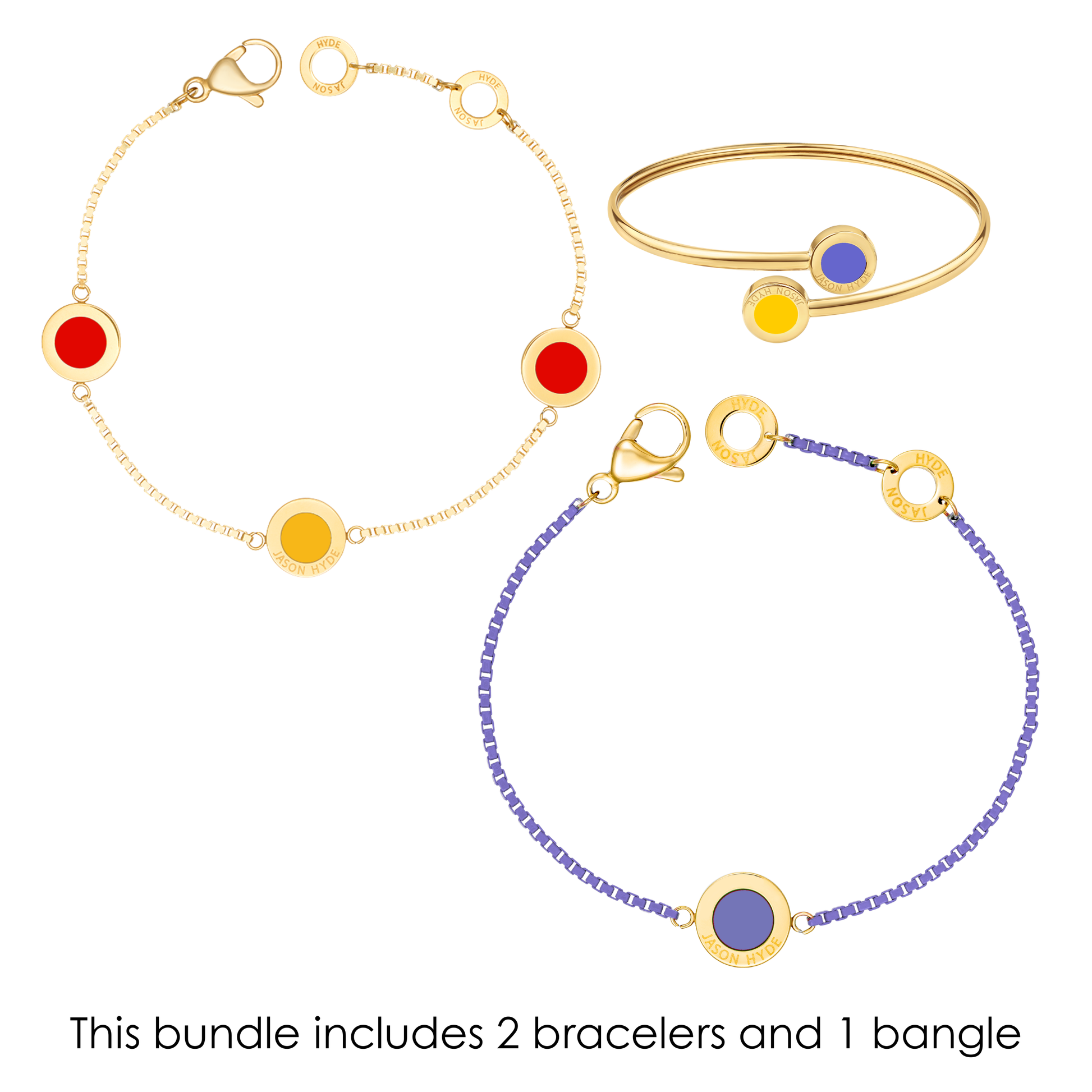 Eco-Friendly Recycled Ocean Plastic Bracelets Stack