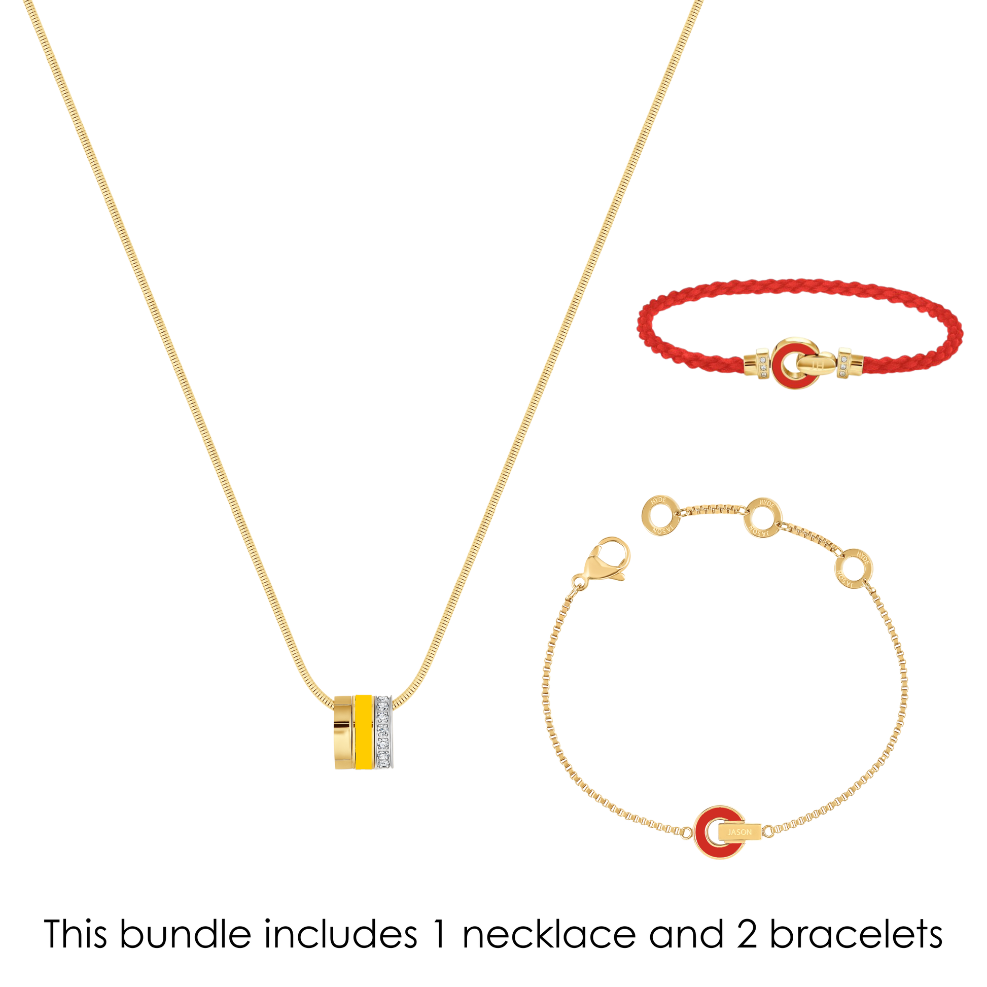 Eco-Friendly Recycled Jewelry Set