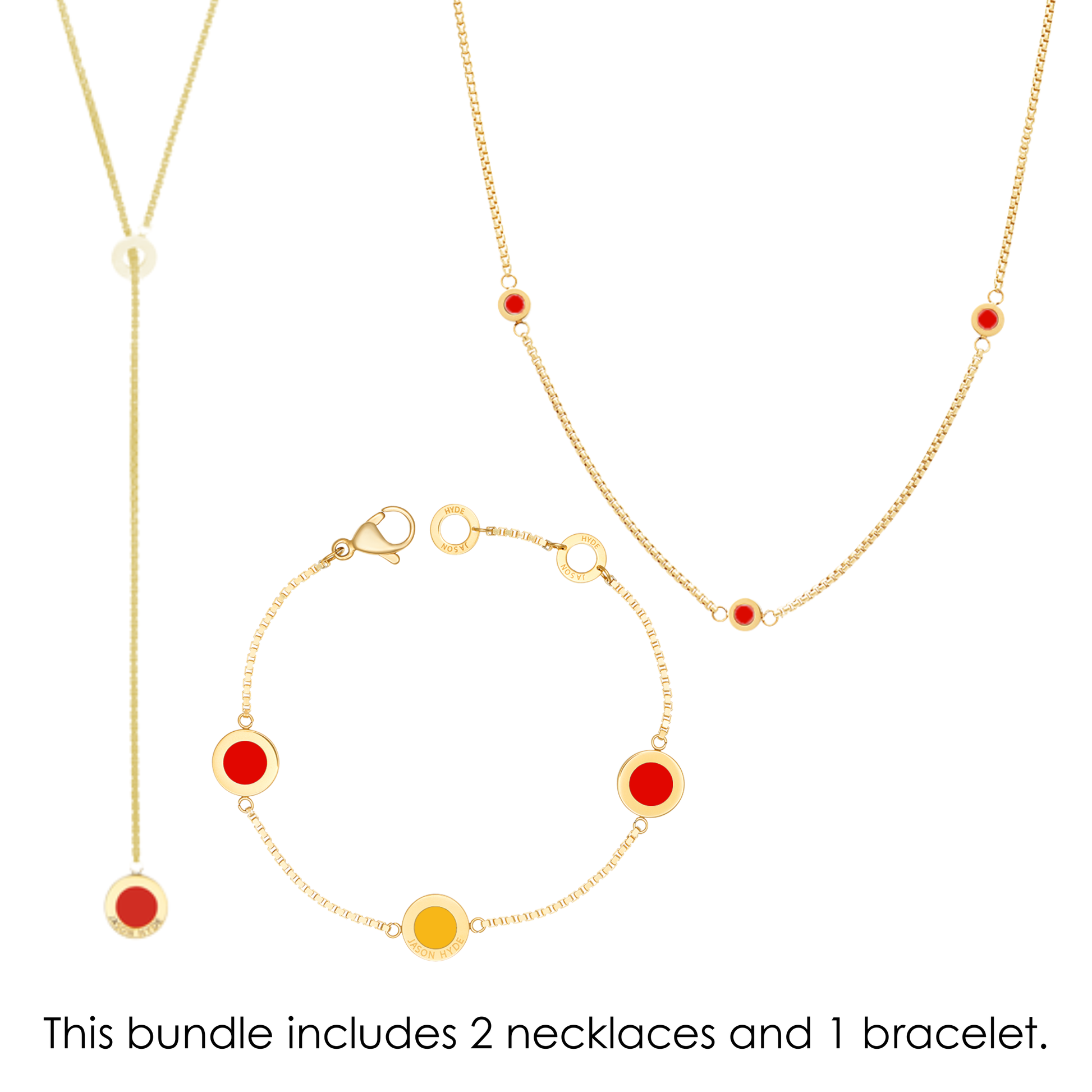 Eco-Friendly Recycled Ocean Plastic Necklace and Bracelet Set