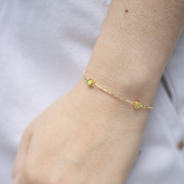 NEW WAVE APRICOT CRUSH 3 CHIP BRACELET