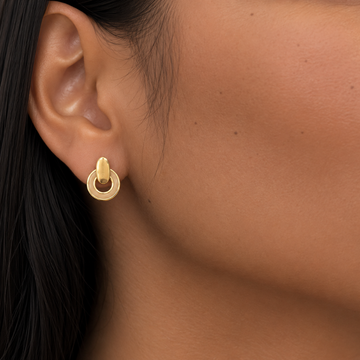 NEREIDA BEIGE CHIP EARRINGS