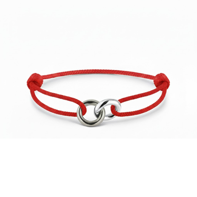 SAYNA RED CORD BRACELET BY JASON HYDE