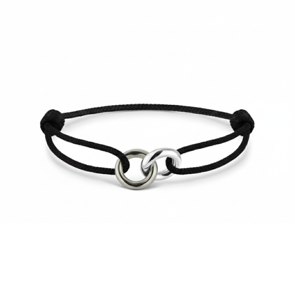 BRACELET SAYNA BLACK CORD