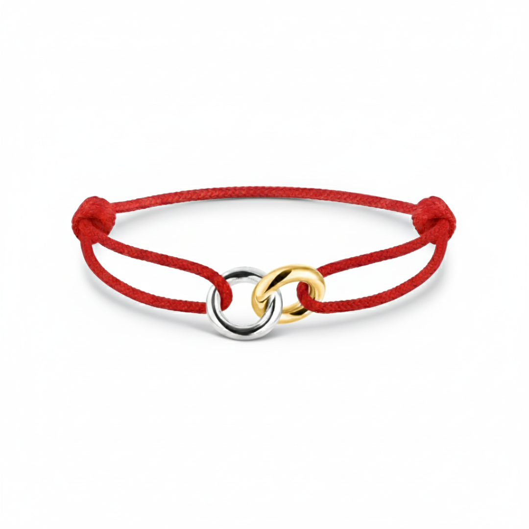 Red Sayna Cord bracelet by Jason Hyde 