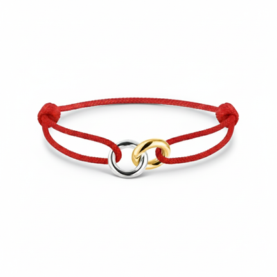Red Sayna Cord bracelet by Jason Hyde 