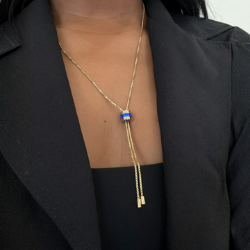 Eco-Conscious Sparkle Bolo tie tube