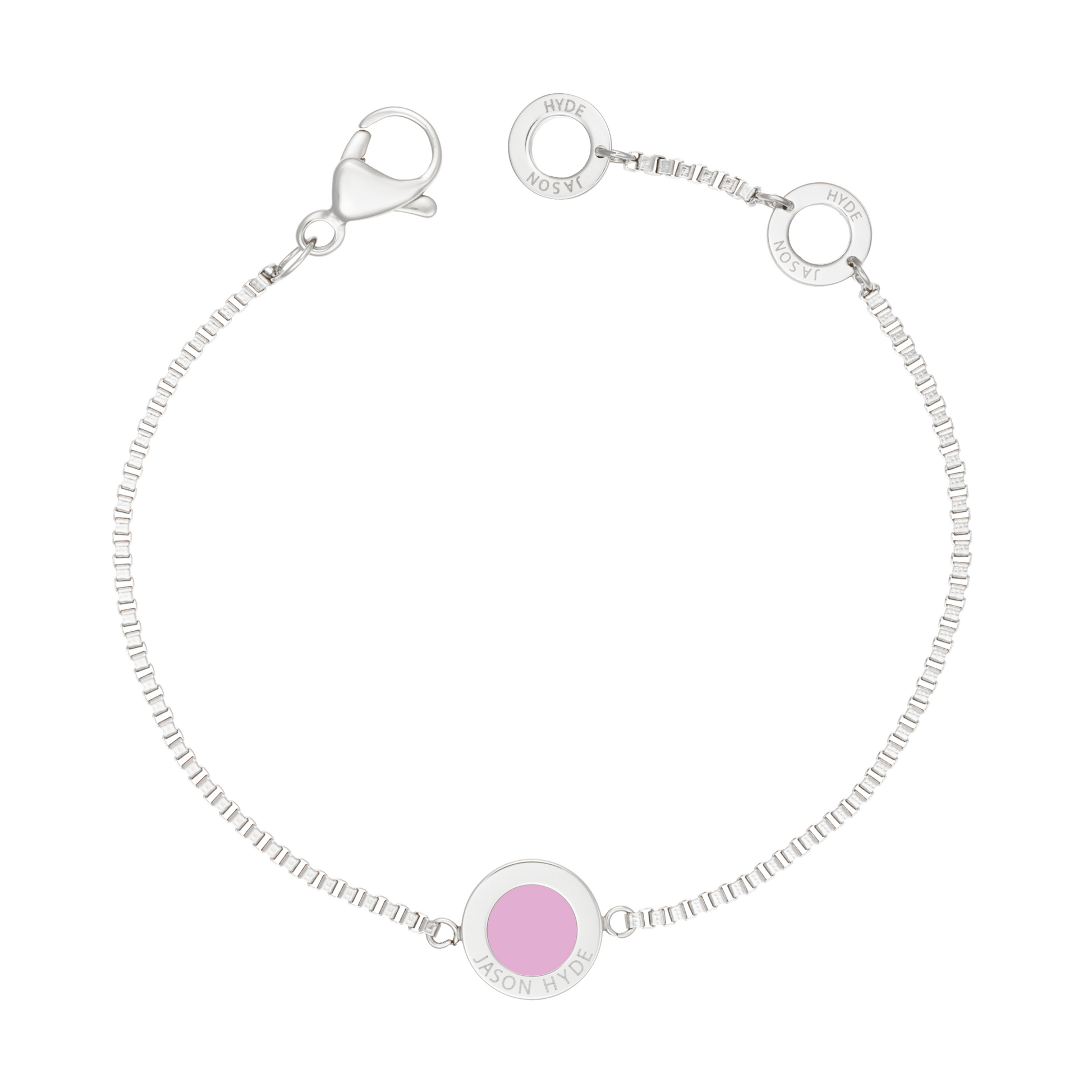 OCEAN FONDANT PINK CHIP BRACELET