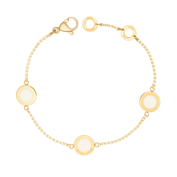 OCEAN CAPPUCCINO CHIPS TRIO BRACELET