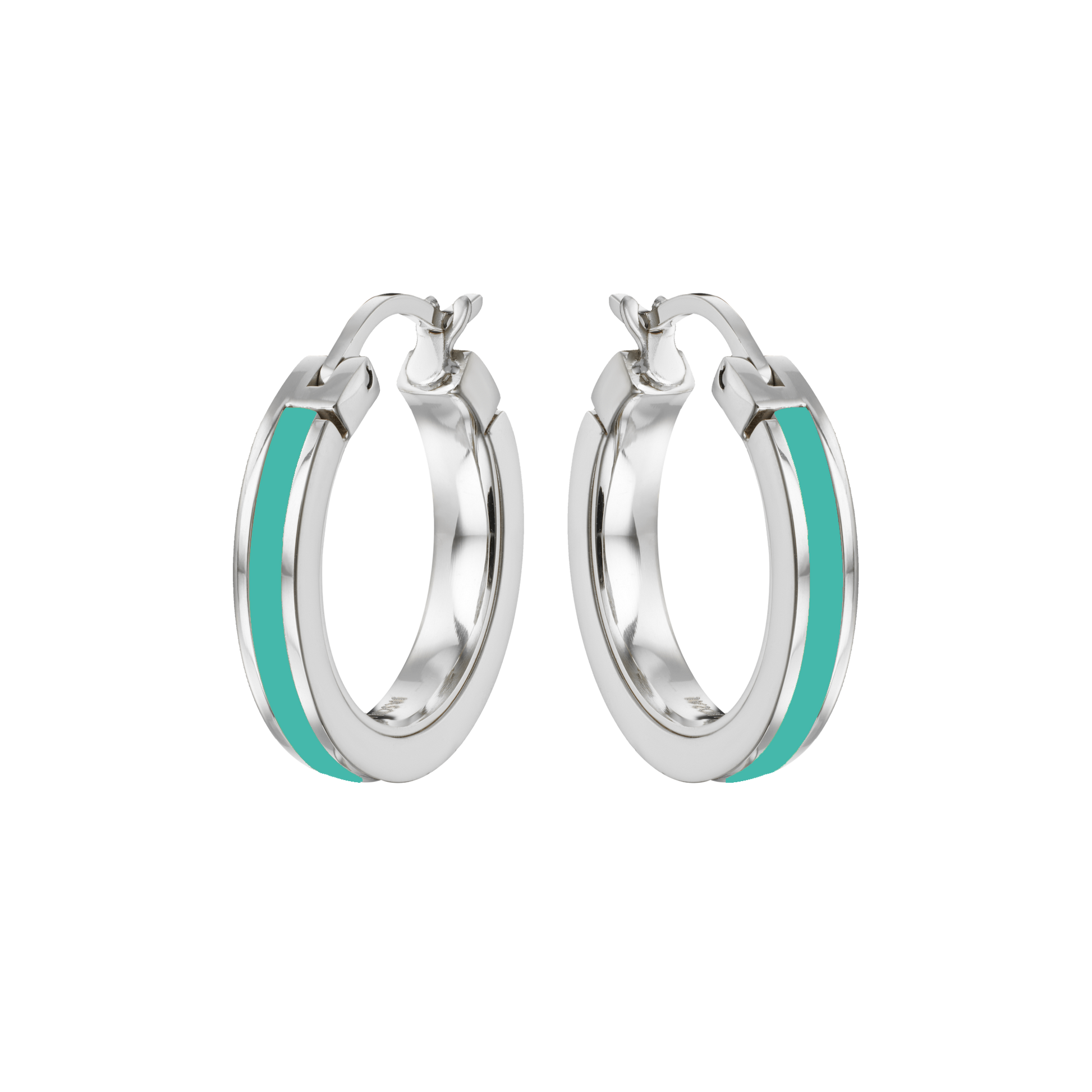 WEWA SINGLE TURQUOISE HOOPS 