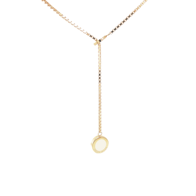 Jason Hyde Ocean Cappuccino Chip Lariat